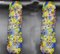Mehrfarbige Blumenkorb Deckenlampe aus Murano Glas 8