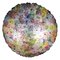 Multi-Colored Flower Basket Ceiling Light in Murano Glass, Image 1