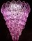 Large Pink Murano Glass Shell Chandelier, 1980s 8