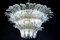 Lámpara de araña Palmette de cristal de Murano, años 70, Imagen 3