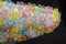 Large Venetian Multi-Colored Glass Flower Ceiling Light Attributed to Barovier & Toso, 1960s 5