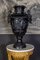 Renaissance Revival Black Painted Bronze Vases 2