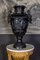 Renaissance Revival Black Painted Bronze Vases, Image 2