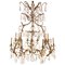 French Gilt Bronze and Cut Glass 14-Light Chandelier, 19th Century 1