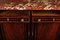 French 19th Century Buffet with Red Languedoc Marble Top 2