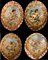 19th Century Allegorical Oval Paintings, 1860s, Set of 4, Image 1