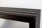 Italian Modernist Dark Wood and Steel Console Table, Image 4
