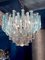 Modern Multi Tier Crystal Prism Murano Glass Chandeliers, 1970s, Set of 2, Image 4