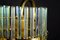 Rainbow Crystal Rod and Brass Chandelier or Lantern by Gaetano Sciolari, 1960s 6