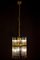 Rainbow Crystal Rod and Brass Chandelier or Lantern by Gaetano Sciolari, 1960s, Image 3
