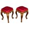 Italian 18th-Century Giltwood Stool, 1750 1