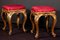 Italian 18th-Century Giltwood Stool, 1750 10