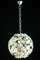 Lámpara de araña Sputnik de vidrio tallado de Fontana Arte, años 60, Imagen 2