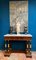 Italian Empire Console Table with White Marble Top, 1815, Image 2