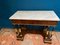 Italian Empire Console Table with White Marble Top, 1815, Image 9