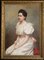 Porträt der Gräfin Carrobio, Pastell auf Leinwand, 1910er 1