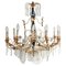 19th-Century Neoclassical Baltic Crystal and Gilt Bronze Chandelier, Image 1