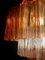 Lampadari in vetro di Murano color ambra e ghiaccio, 1970, set di 2, Immagine 7