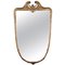 Mid-Century Italian Giltwood Mirror, 1950 1