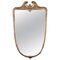 Miroir Mid-Century en Bois Doré, Italie, 1950 9