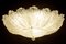 Italian Murano Glass Ice Leaves Ceiling Light or Flush Mount, 1970 13