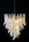 Large Vintage Italian Murano Chandelier with 52 Glass Petals, 1970s, Image 3