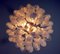 Large Vintage Italian Murano Chandelier with 52 Glass Petals, 1970s 7