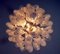Large Vintage Italian Murano Chandelier with 52 Glass Petals, 1970s, Image 7