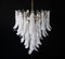 Large Vintage Italian Murano Chandelier with 52 Glass Petals, 1970s, Image 5