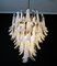 Large Vintage Italian Murano Chandelier with 52 Glass Petals, 1970s 8