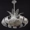 Art Deco Ninfea Murano Glass Chandelier from Barovier & Toso, Italy, 1940, Image 6