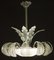 Art Deco Ninfea Murano Glass Chandelier from Barovier & Toso, Italy, 1940, Image 3