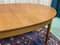 Oval Table in Teak with a Butterfly Length, 1970s 13