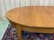 Oval Table in Teak with a Butterfly Length, 1970s 4