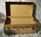 Antique Vellum Travel Trunk 13