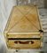 Antique Vellum Travel Trunk 9