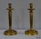 Golden Bronze Torches, Early 20th Century, Set of 2 15