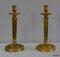 Golden Bronze Torches, Early 20th Century, Set of 2 14