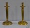 Golden Bronze Torches, Early 20th Century, Set of 2, Image 16