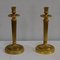 Golden Bronze Torches, Early 20th Century, Set of 2, Image 1