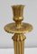 Golden Bronze Torches, Early 20th Century, Set of 2 6