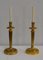 Golden Bronze Torches, Early 20th Century, Set of 2 2
