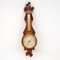 Antique Victorian Carved Oak Banjo Barometer from Maple & Co 1