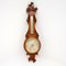 Antique Victorian Carved Oak Banjo Barometer from Maple & Co, Image 1