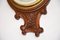 Baromètre Banjo Victorien Antique en Chêne Sculpté de Maple & Co 9