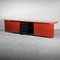 Red Sheraton Sideboard by Giotto Stoppino for Acerbis, 1970s 2