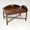 Antique Mahogany Butler Tray Top Coffee Table, Image 3