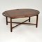 Antique Mahogany Butler Tray Top Coffee Table, Image 2