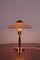 Lampada da tavolo Mid-Century in teak e ottone, anni '60, Immagine 2