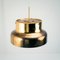 Patinated Brass Bumling Pendant Light by Anders Pehrson for Ateljé Lantern, Sweden, 1960s 4